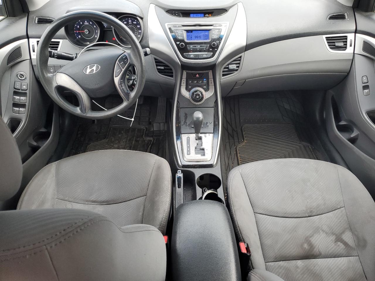 2013 Hyundai Elantra VIN 5NPDH4AE1DH306760 Copart auction photo, front end damage thumbnail 8