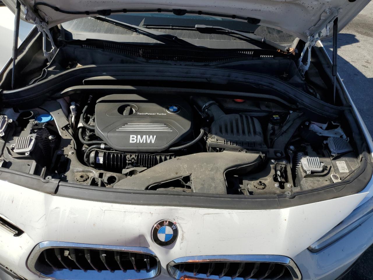2018 BMW X2 VIN WBXYJ3C35JEJ89615 Copart auction photo, undercarriage / front end damage thumbnail 13