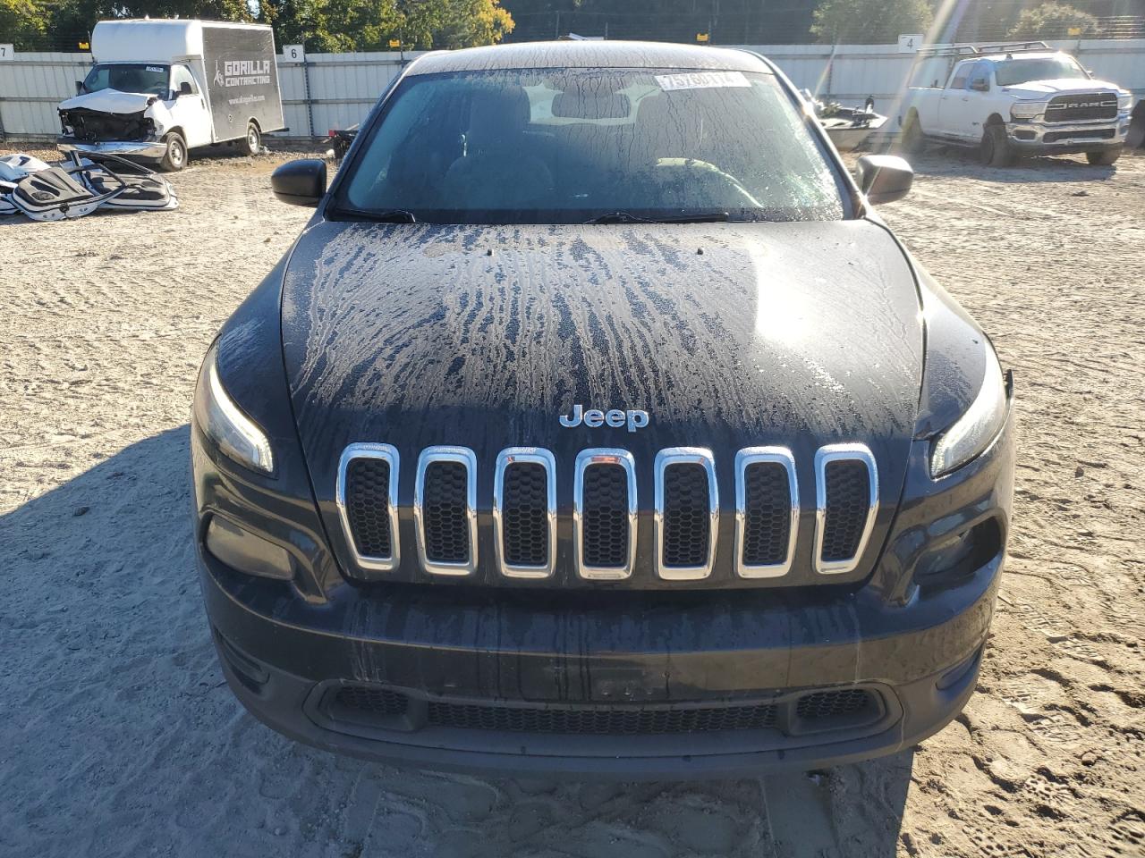 2016 Jeep Grand Cherokee VIN 1C4PJLAB7GW346129 Copart auction photo, front end / minor dent/scratches damage thumbnail 5