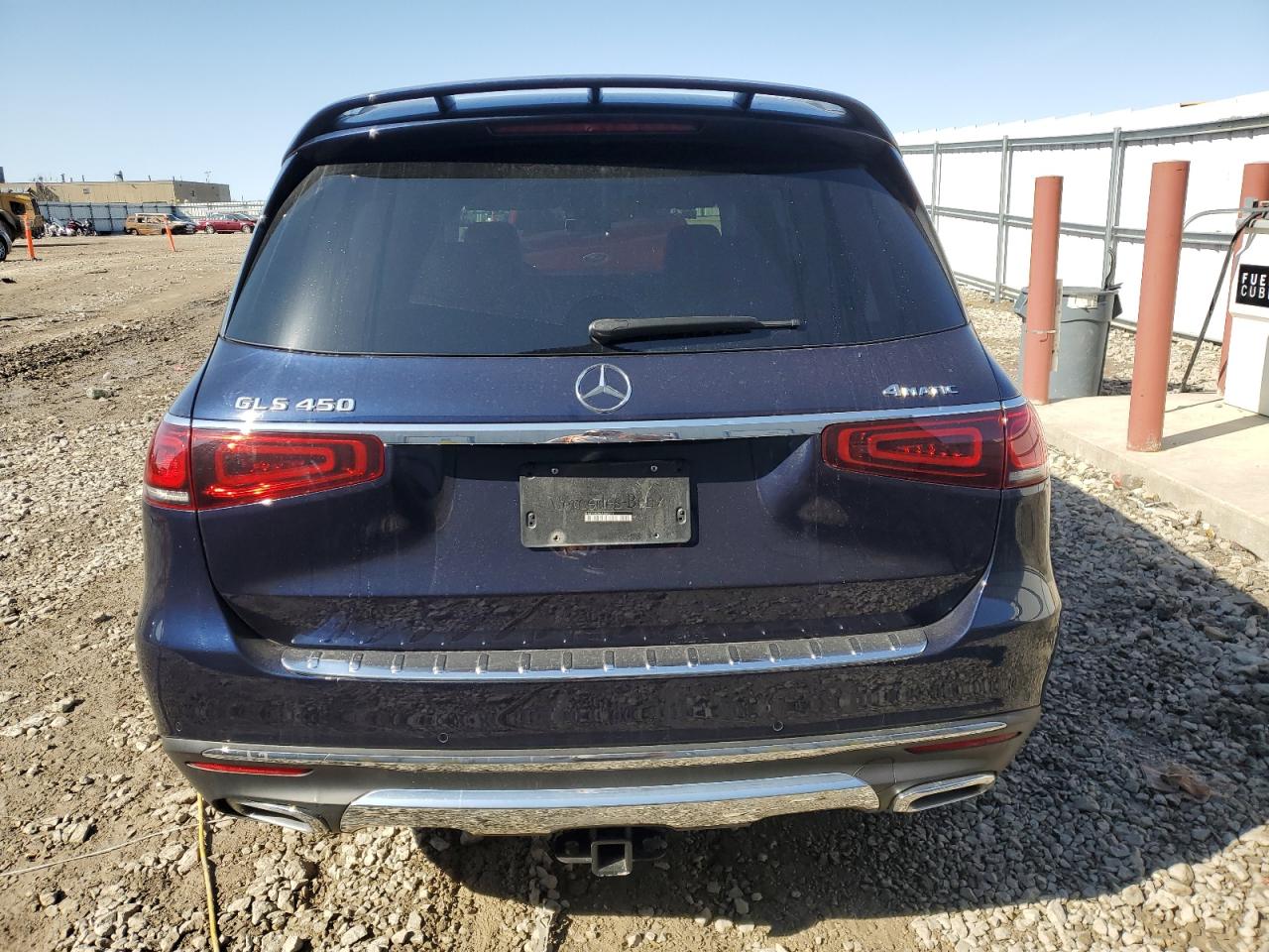 2020 Mercedes-Benz GLS-klasse VIN 4JGFF5KE0LA260911 Copart auction photo, side damage thumbnail 6