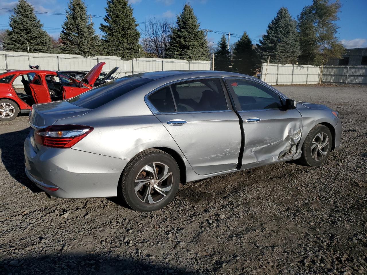 2017 Honda Accord VIN 1HGCR2F35HA169227 Copart auction photo, side / minor dent/scratches damage thumbnail 3