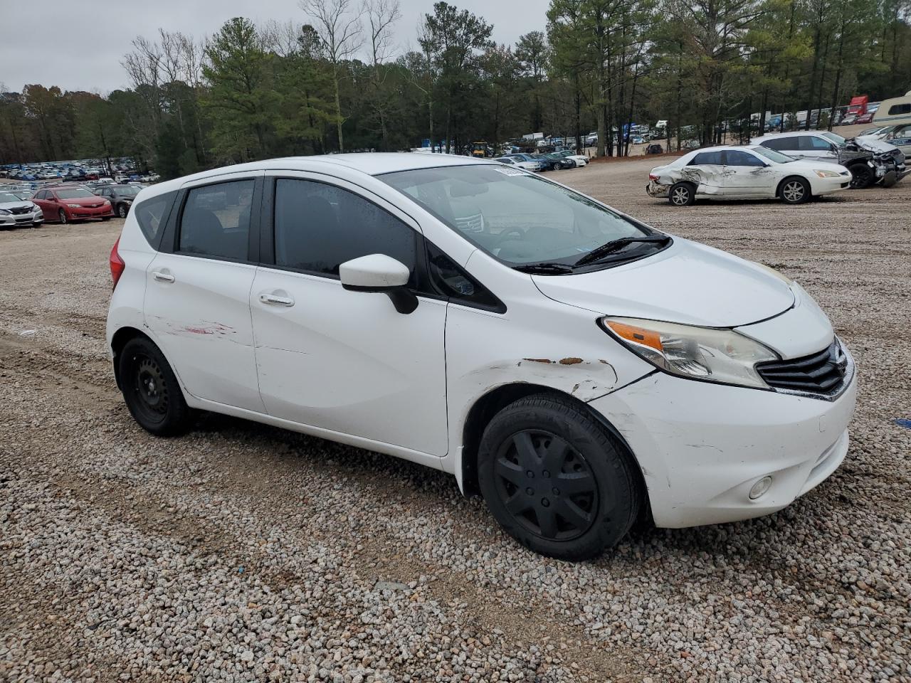 2015 Nissan Versa VIN 3N1CE2CP1FL442836 Copart auction photo, front end / side damage thumbnail 4