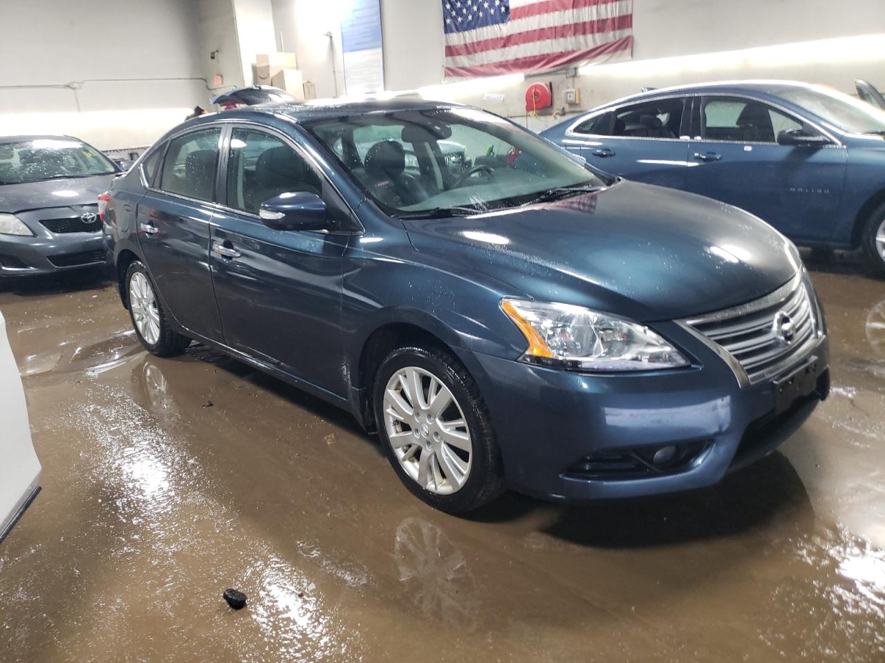 2015 Nissan Sentra VIN 3N1AB7APXFY308720 Copart auction photo, rear end / minor dent/scratches damage thumbnail 4