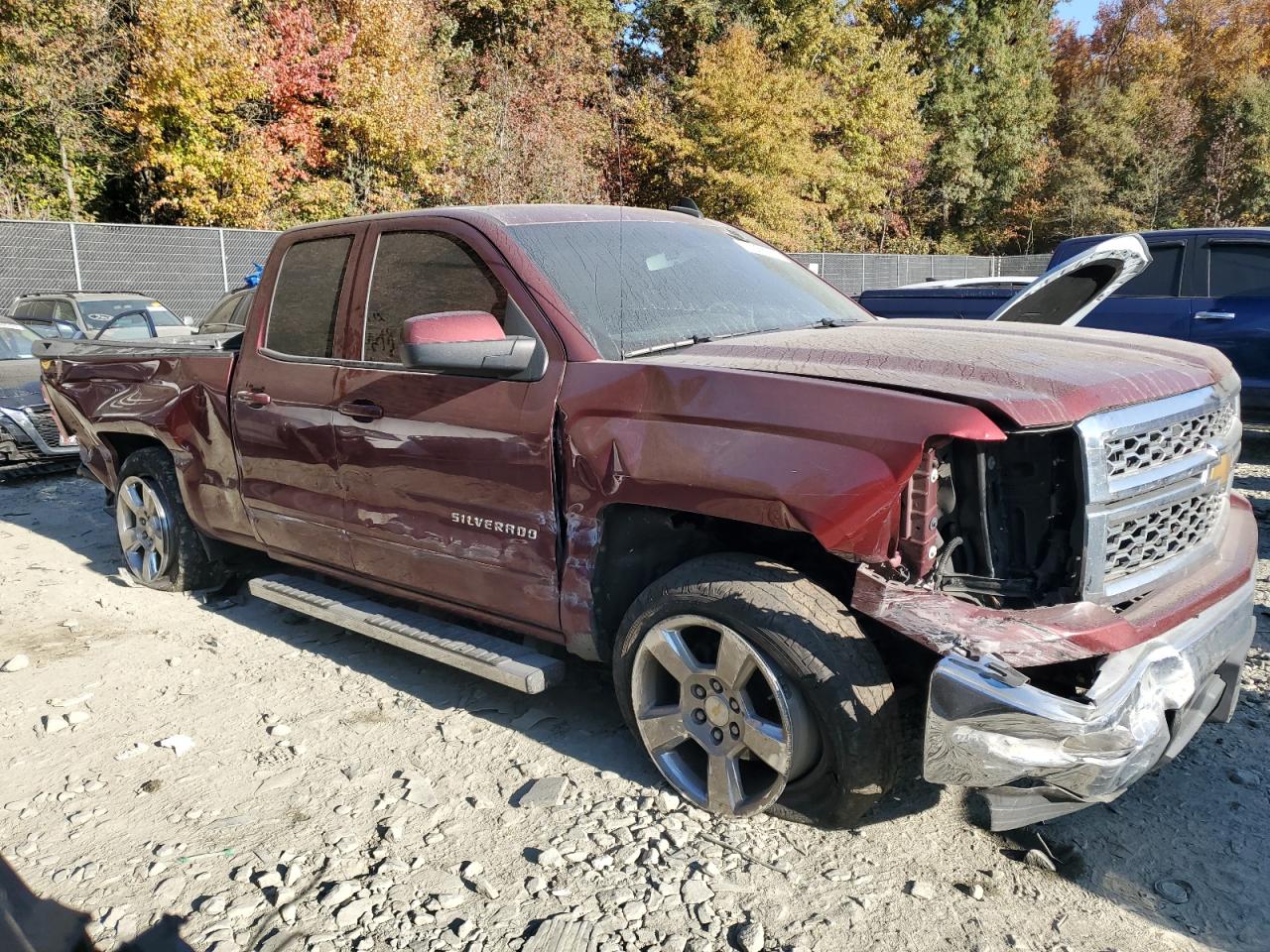 2015 Chevrolet Silverado VIN 1GCVKREC6FZ330382 Copart auction photo, all over damage thumbnail 4