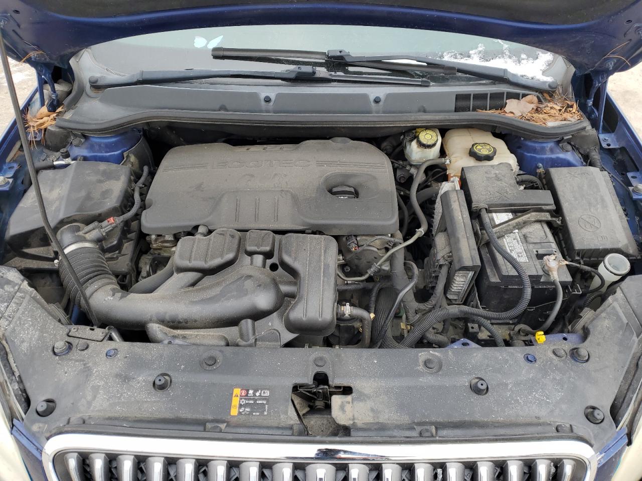 2014 Buick Verano VIN 1G4PP5SK0E4206677 Copart auction photo, front end damage thumbnail 12