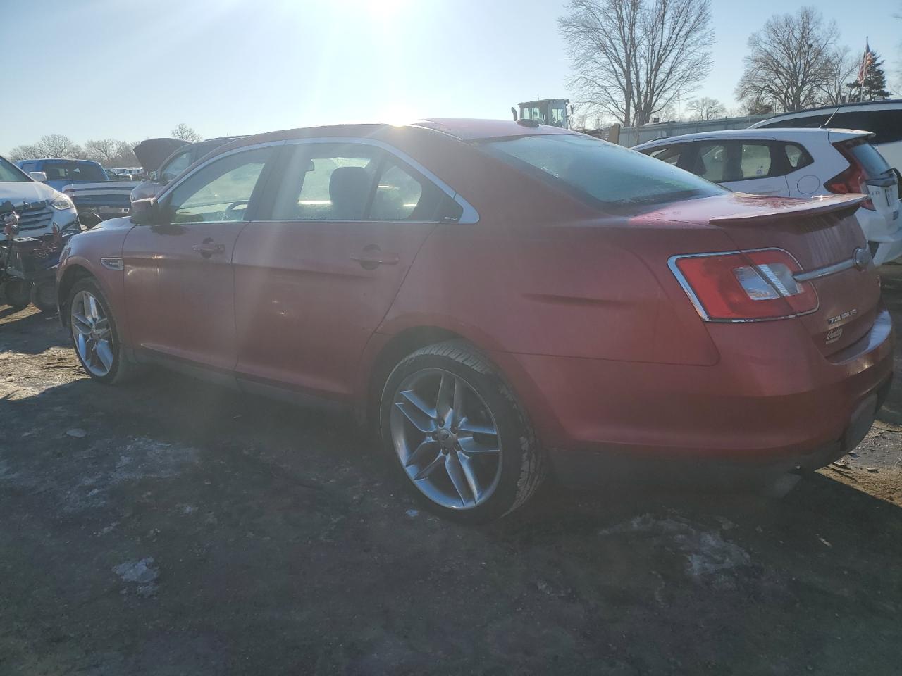 2010 Ford Taurus VIN 1FAHP2KT3AG165265 Copart auction photo, front end damage thumbnail 2