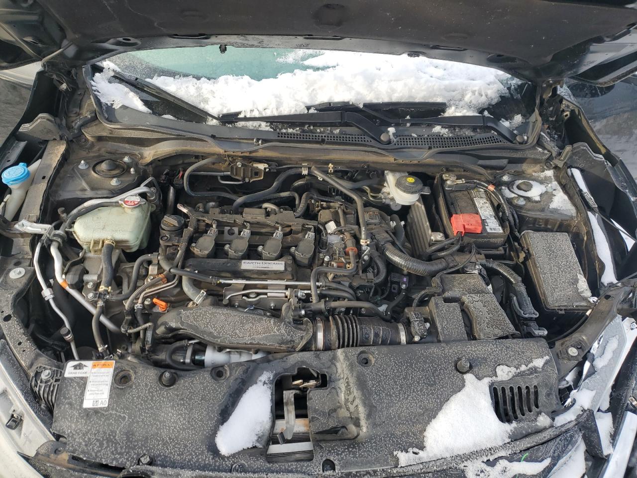 2017 Honda Civic VIN 19XFC1F91HE032309 Copart auction photo, front end damage thumbnail 11