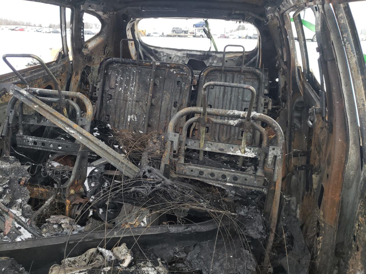 2008 Nissan Rogue VIN JN8AS58V88W121335 Copart auction photo, burn damage thumbnail 10