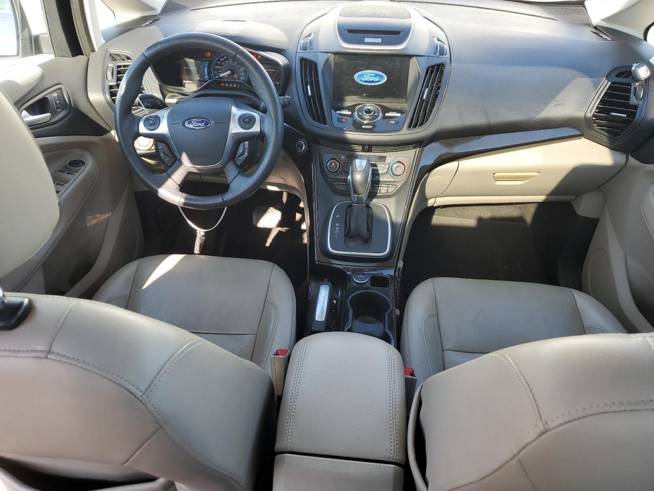 2017 Ford C-MAX VIN 1FADP5FU3HL107595 Copart auction photo, front end / side damage thumbnail 8