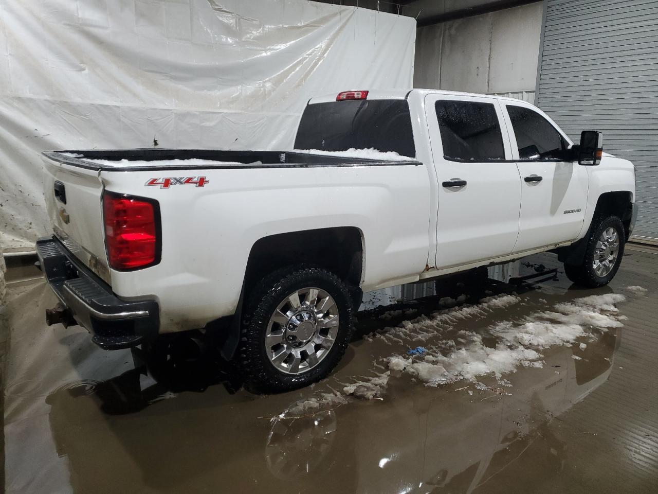 2015 Chevrolet Silverado VIN 1GC1KUE88FF654674 Copart auction photo, all over damage thumbnail 3