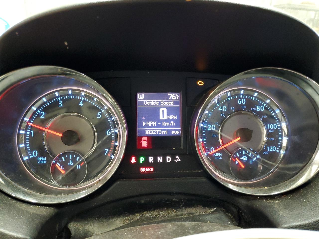 2012 Chrysler Town & Country VIN 2C4RC1BGXCR306471 Copart auction photo, front end / normal wear damage thumbnail 9