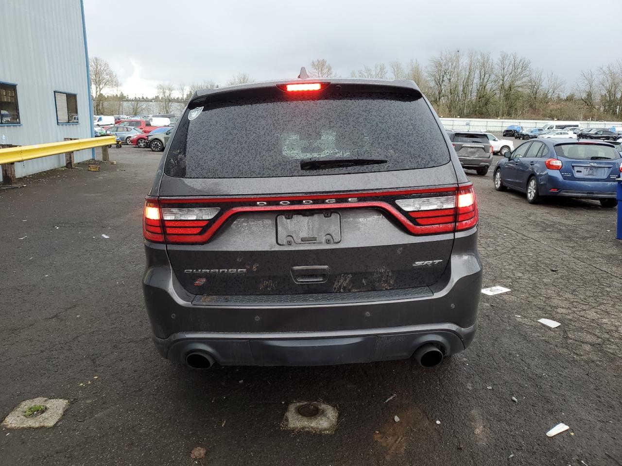 2018 Dodge Durango VIN 1C4SDJGJ6JC216887 Copart auction photo, undercarriage / all over damage thumbnail 6