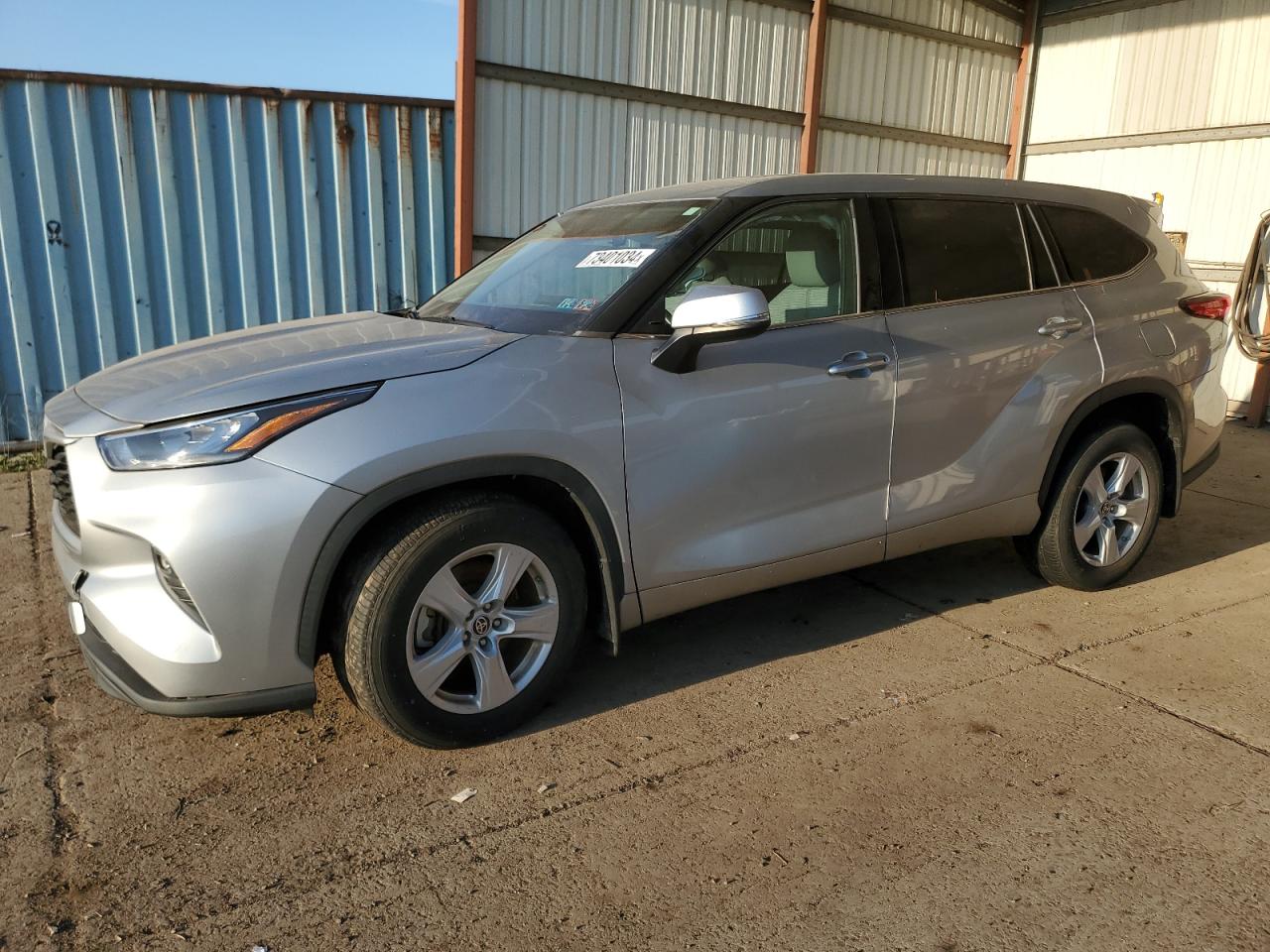 2020 Toyota Highlander VIN 5TDBZRBH6LS024830