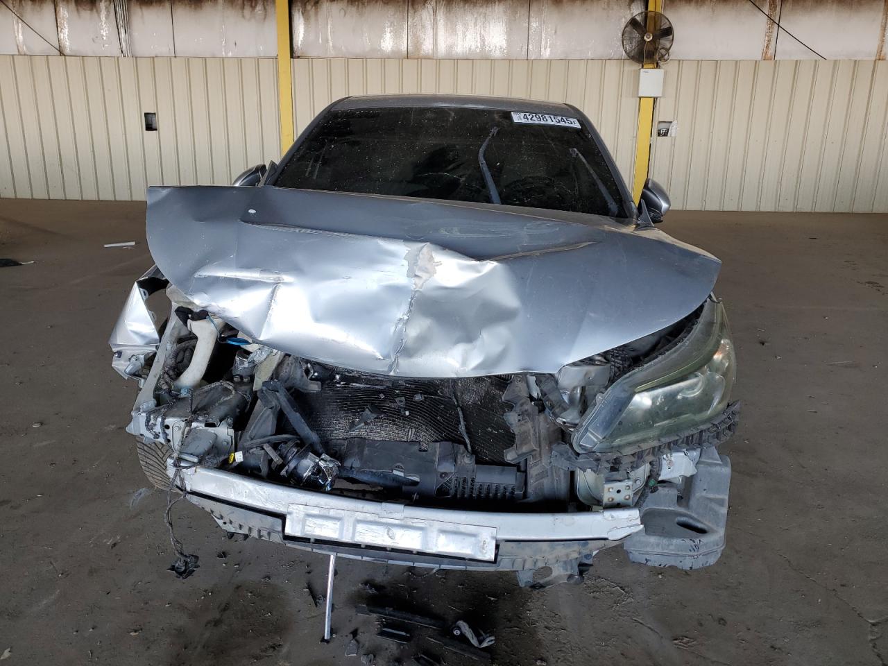 2013 Honda Accord VIN 1HGCR2F3XDA061485 Copart auction photo, front end damage thumbnail 5