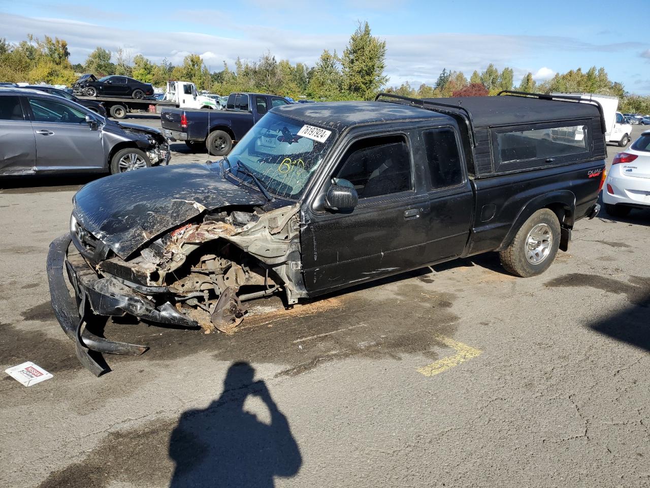 2001 Mazda B-series VIN 4F4YR16E61TM08169 - Copart auction photo