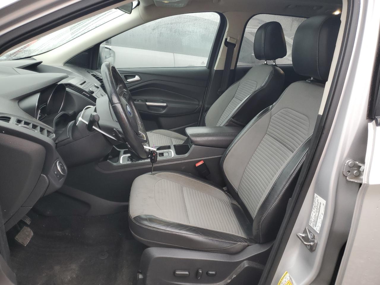 2017 Ford Escape VIN 1FMCU9G96HUD50937 Copart auction photo, front end / side damage thumbnail 7