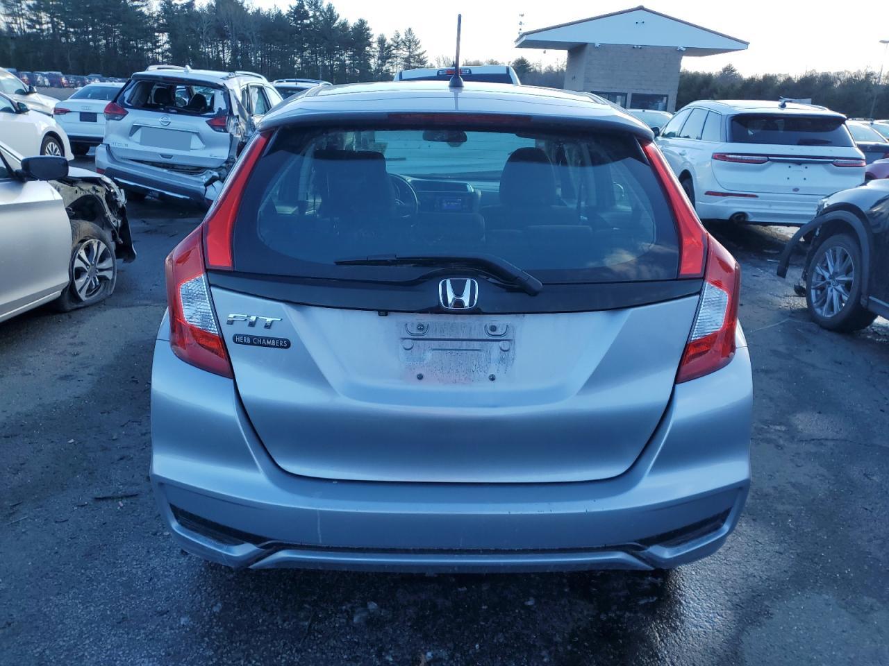 2019 Honda Fit VIN 3HGGK5H40KM700406 Copart auction photo, front end / side damage thumbnail 6