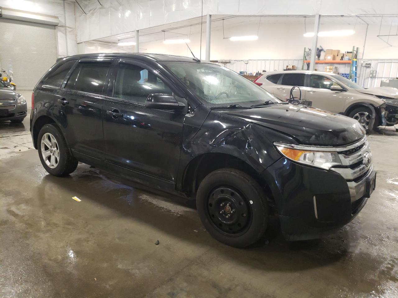 2014 Ford Edge VIN 2FMDK4JC8EBA39514 Copart auction photo, front end damage thumbnail 4