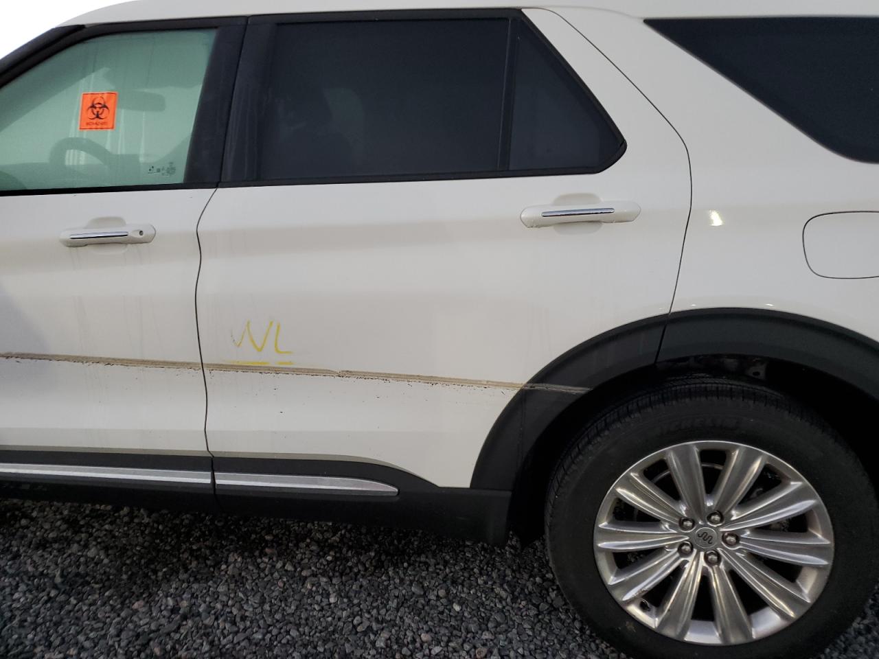 2022 Ford Explorer VIN 1FM5K8LC7NGA96367 Copart auction photo, water/flood damage thumbnail 13