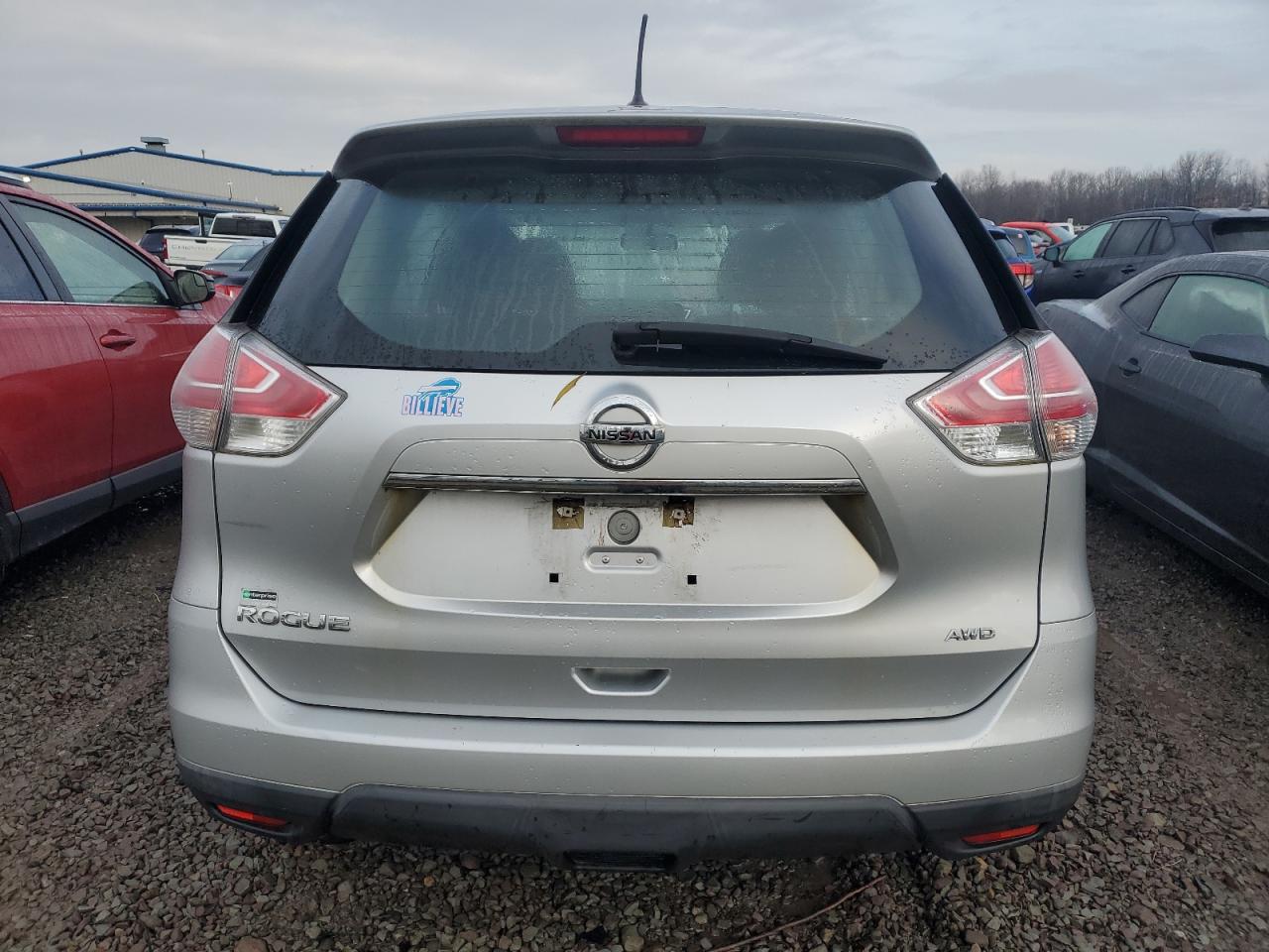 2016 Nissan Rogue VIN KNMAT2MV4GP676384 Copart auction photo, mechanical damage thumbnail 6