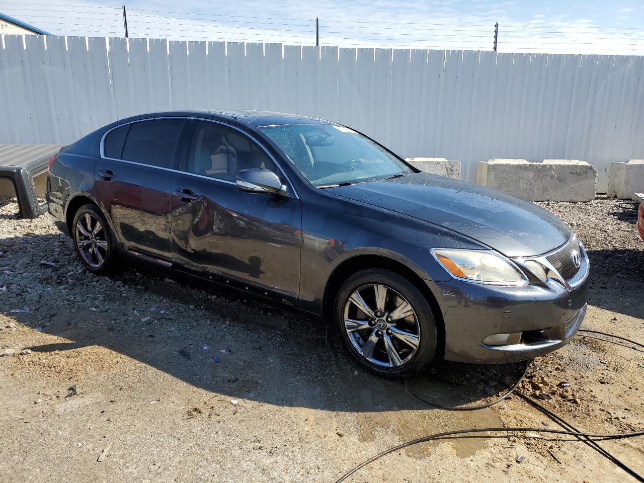 2010 Lexus GS VIN JTHCE1KS7A0025481 Copart auction photo, side damage thumbnail 4