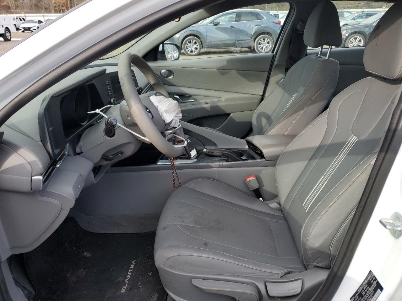 2021 Hyundai Elantra VIN 5NPLM4AG1MH020870 Copart auction photo, front end / minor dent/scratches damage thumbnail 7