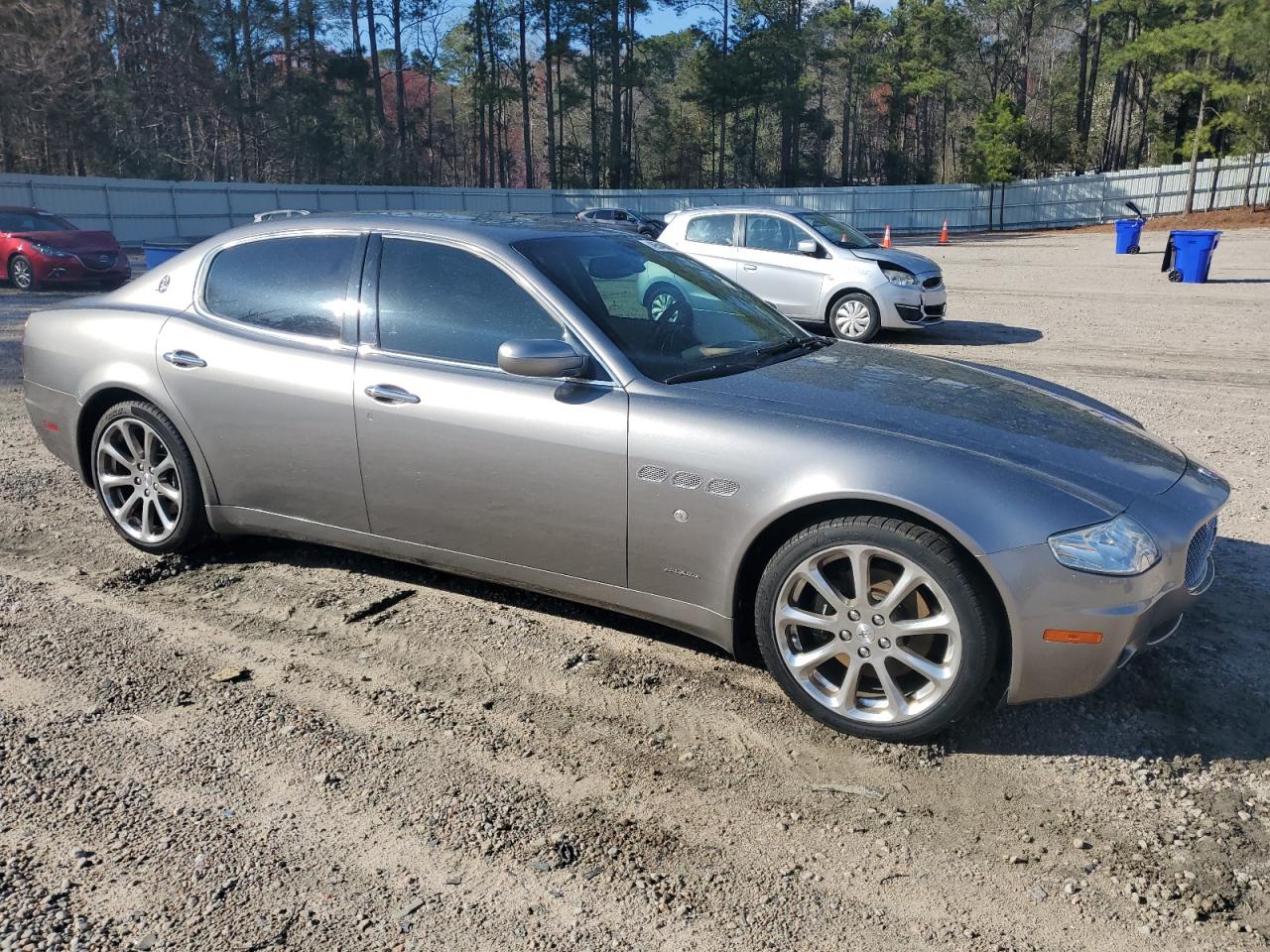 2008 Maserati Quattroporte VIN ZAMFE39AX80033247 Copart auction photo, normal wear damage thumbnail 4