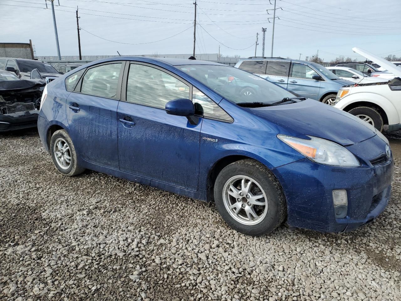 2010 Toyota Prius VIN JTDKN3DU6A0165240 Copart auction photo, front end damage thumbnail 4