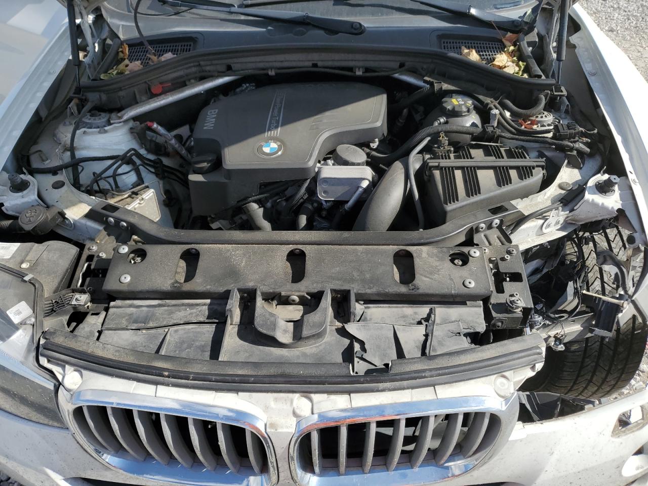 2017 BMW X3 VIN 5UXWX9C35H0W72520 Copart auction photo, front end / side damage thumbnail 13
