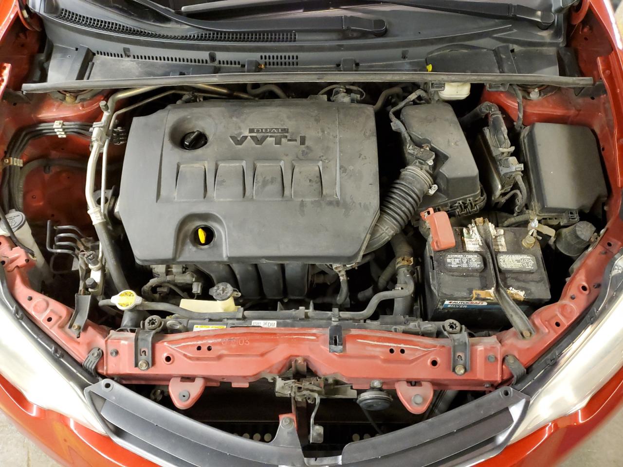 2015 Toyota Corolla VIN 2T1BURHE0FC455155 Copart auction photo, rear end / side damage thumbnail 11