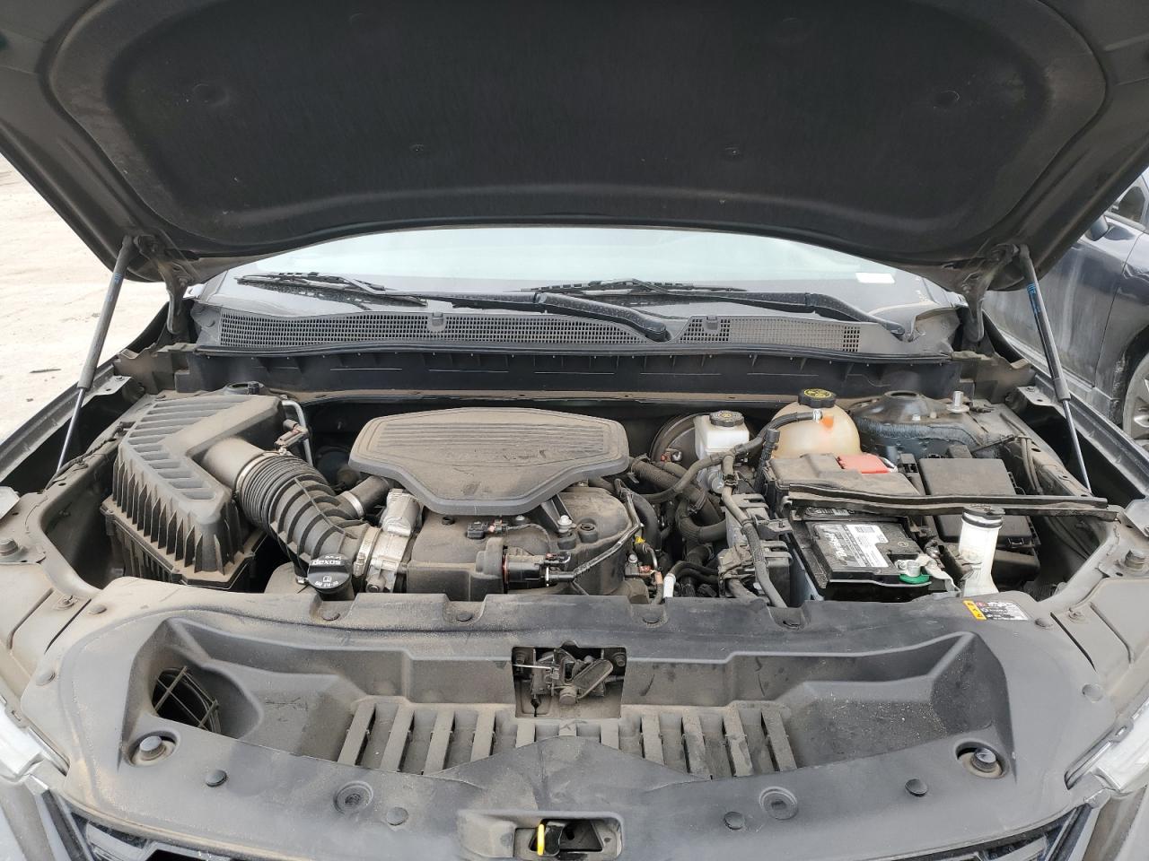2019 Chevrolet Blazer VIN 3GNKBJRS2KS697879 Copart auction photo, rear end / side damage thumbnail 12