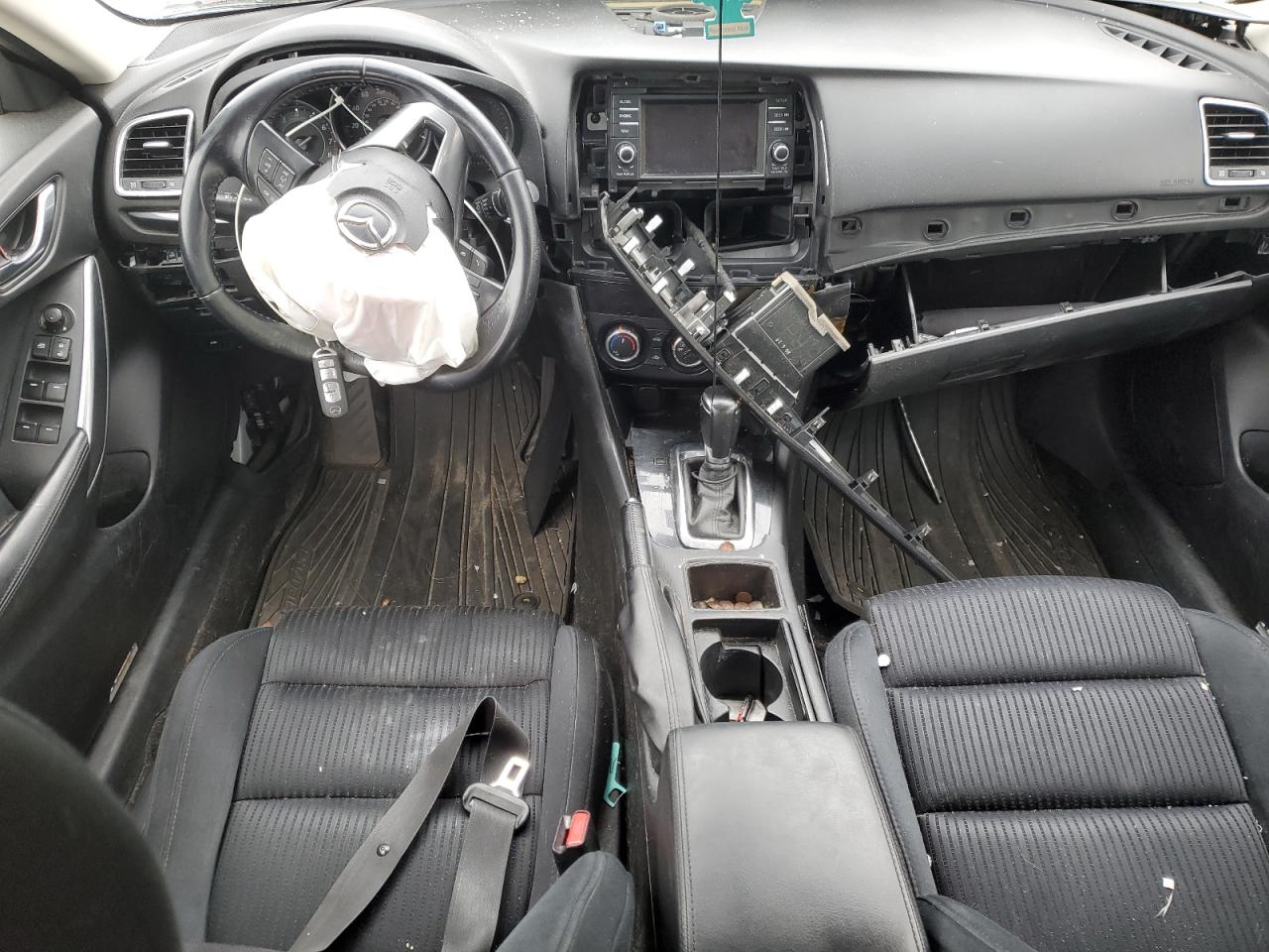 2015 Mazda 6 VIN JM1GJ1U58F1189216 Copart auction photo, front end damage thumbnail 8