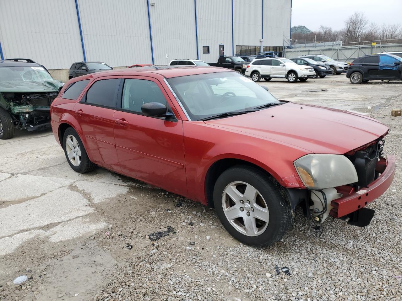 2005 Dodge Magnum VIN 2D4FV48V15H130104 Copart auction photo, front end damage thumbnail 4