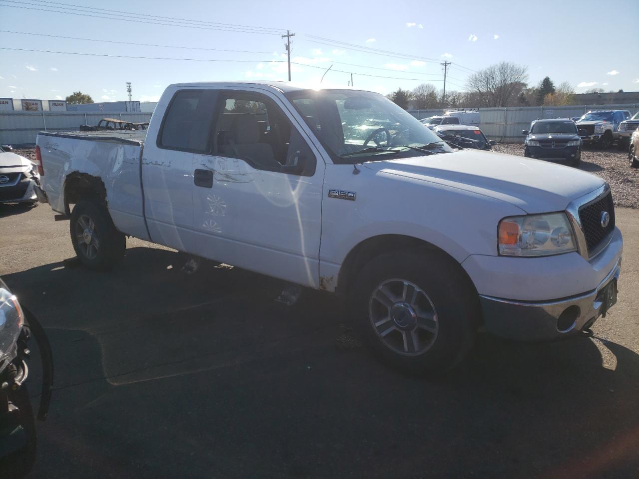 2008 Ford F-150 VIN 1FTPX14V68FA05878 Copart auction photo, side / rear end damage thumbnail 4