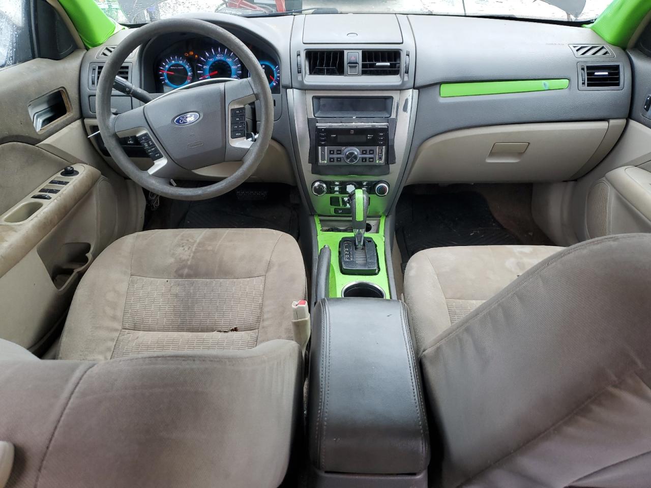 2011 Ford Fusion VIN 3FAHP0HA4BR202263 Copart auction photo, side / front end damage thumbnail 8