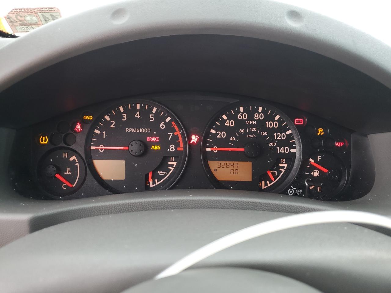 2018 Nissan Navara (Frontier) VIN 1N6AD0EV6JN703617 Copart auction photo, water/flood damage thumbnail 9