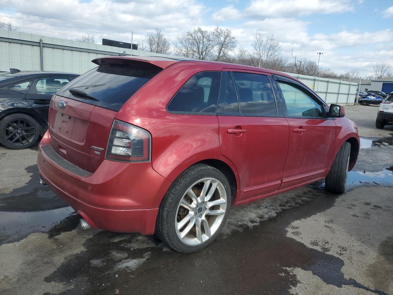 2009 Ford Edge VIN 2FMDK40C69BA82174 Copart auction photo, mechanical damage thumbnail 3