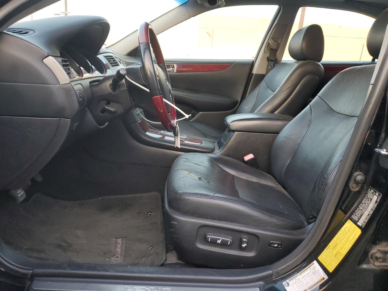 2005 Lexus ES VIN JTHBA30G555140333 Copart auction photo, rear end damage thumbnail 7