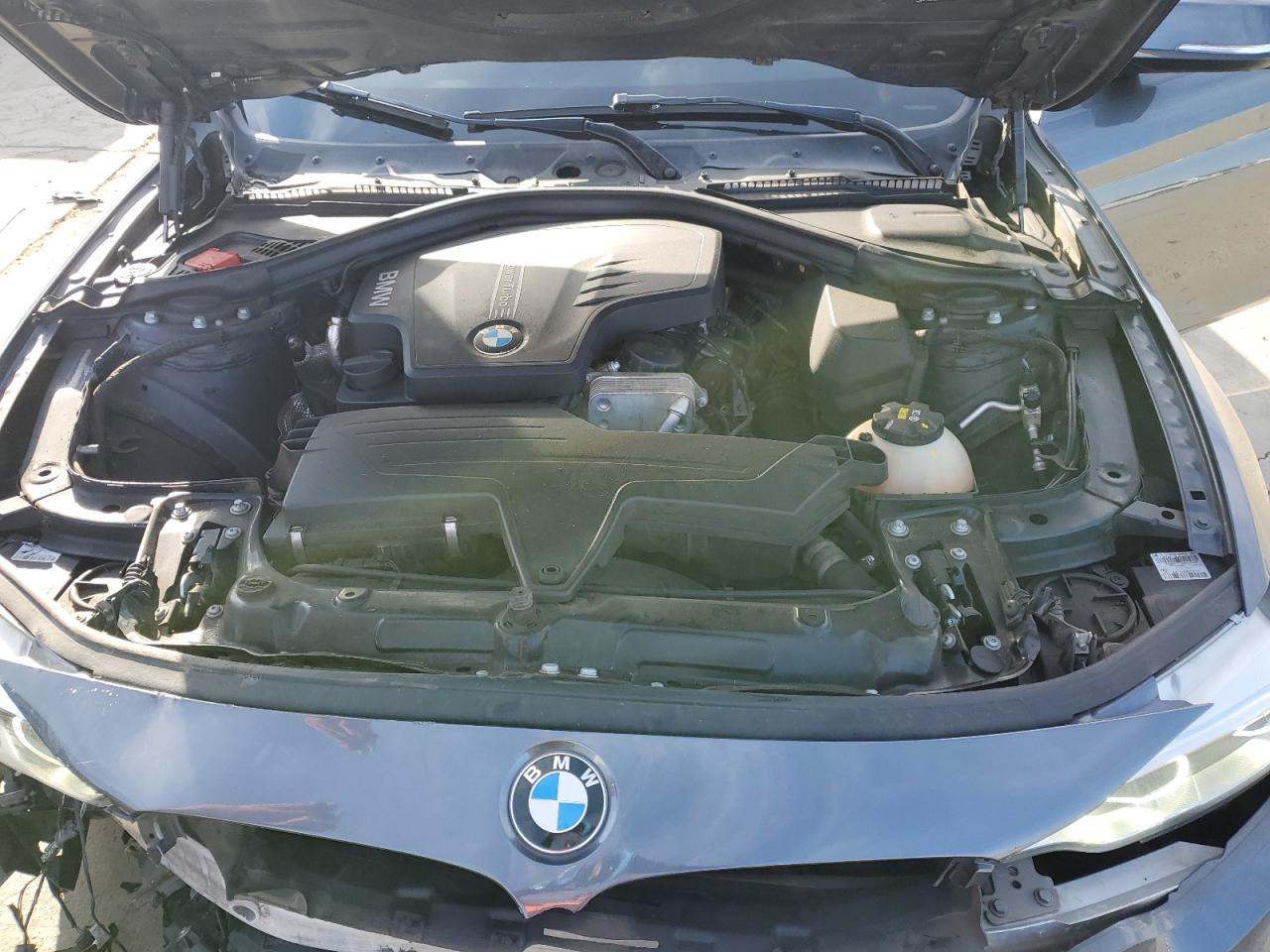 2016 BMW 4er VIN WBA4A9C52GG508270 Copart auction photo, all over damage thumbnail 11