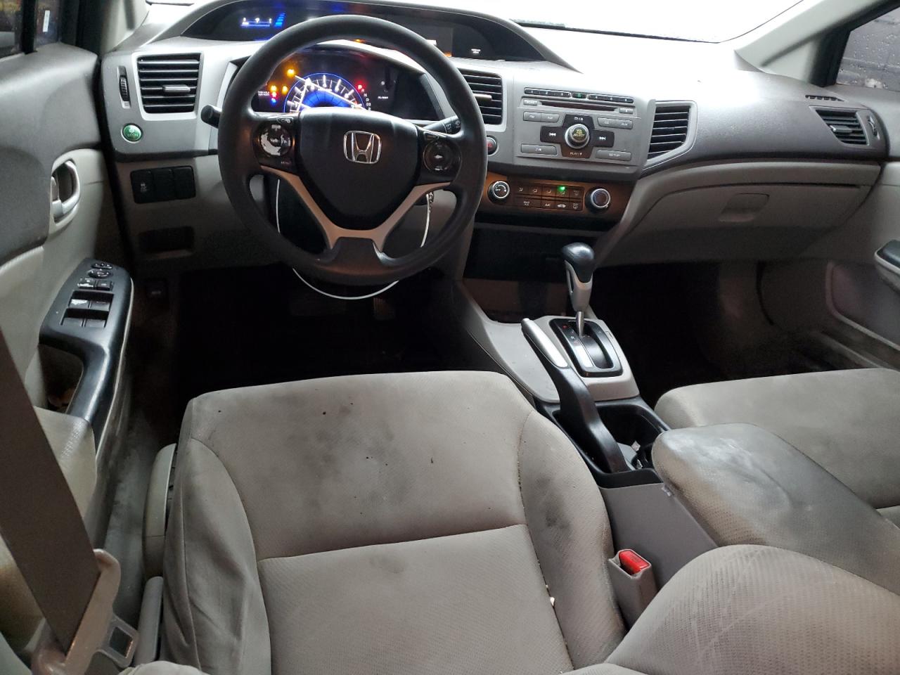2012 Honda Civic VIN 19XFB2F54CE054836 Copart auction photo, front end damage thumbnail 8