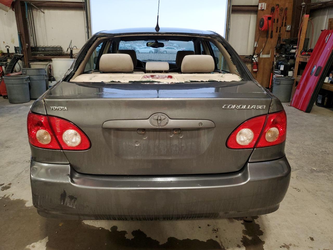 2005 Toyota Corolla VIN 1NXBR32E75Z430547 Copart auction photo, rear end / front end damage thumbnail 6