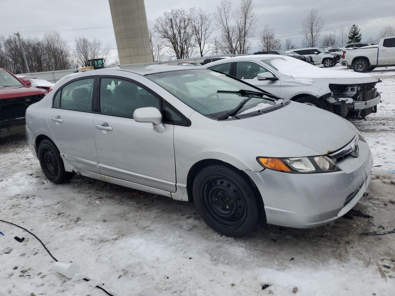 2007 Honda Civic VIN 1HGFA16547L120507 Copart auction photo, front end damage thumbnail 4