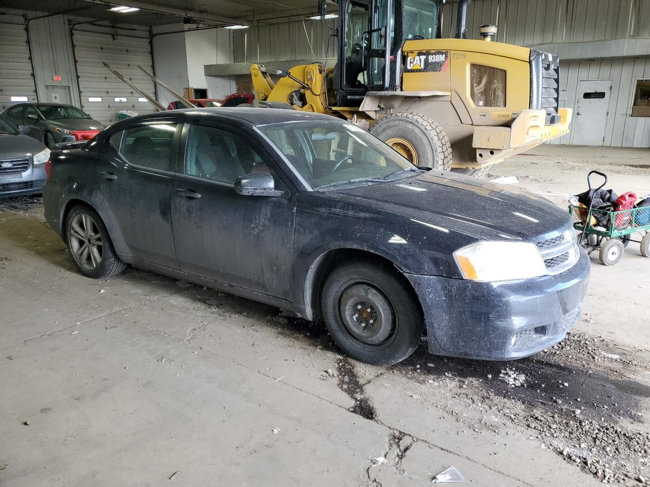 2011 Dodge Avenger VIN 1B3BD1FG8BN524706 Copart auction photo, front end damage thumbnail 4