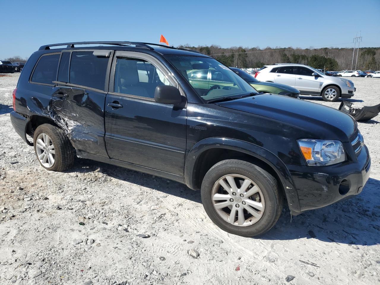 2006 Toyota Highlander VIN JTEDW21A460010859 Copart auction photo, all over damage thumbnail 4