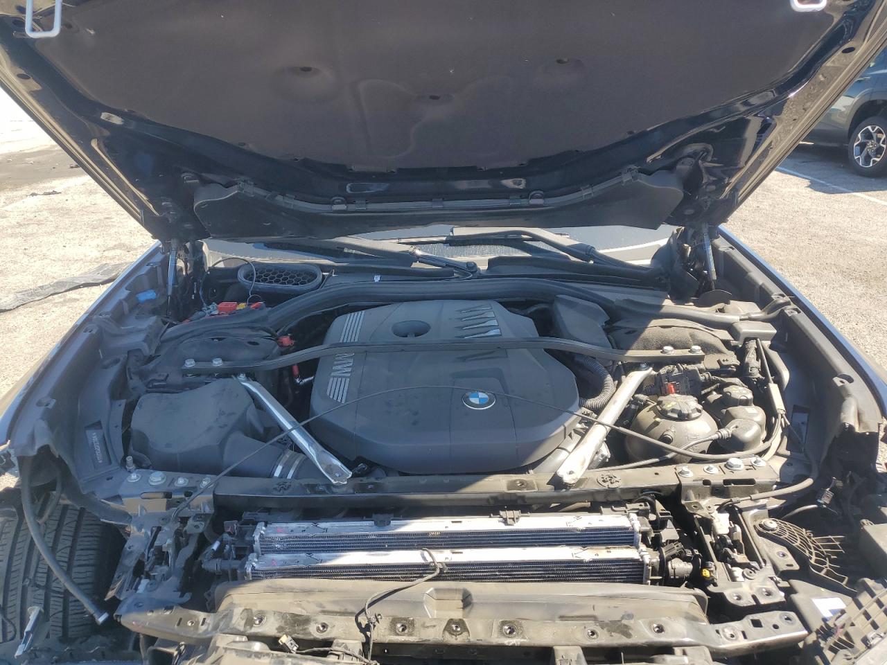 2023 BMW 7er VIN WBA23EH03PCN46346 Copart auction photo, front end damage thumbnail 11