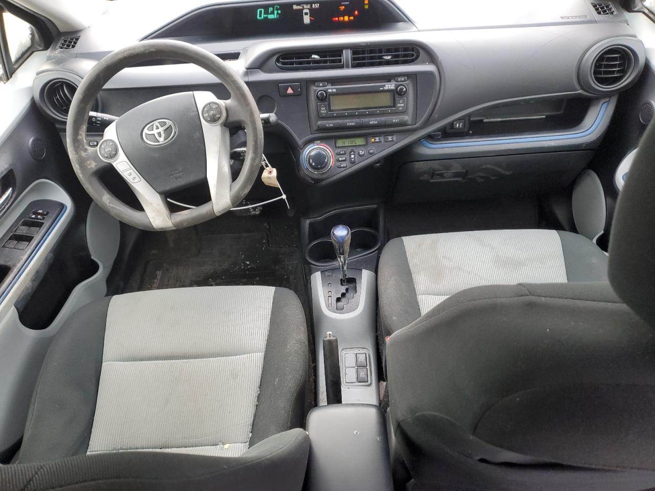 2013 Toyota Prius VIN JTDKDTB30D1032260 Copart auction photo, rear end damage thumbnail 8