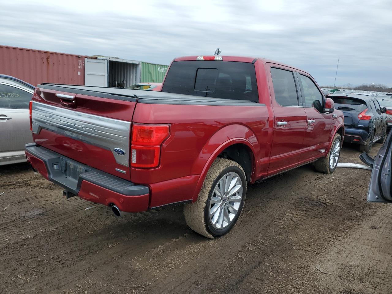 2019 Ford F-150 VIN 1FTEW1EG8KFA09819 Copart auction photo, side / minor dent/scratches damage thumbnail 3
