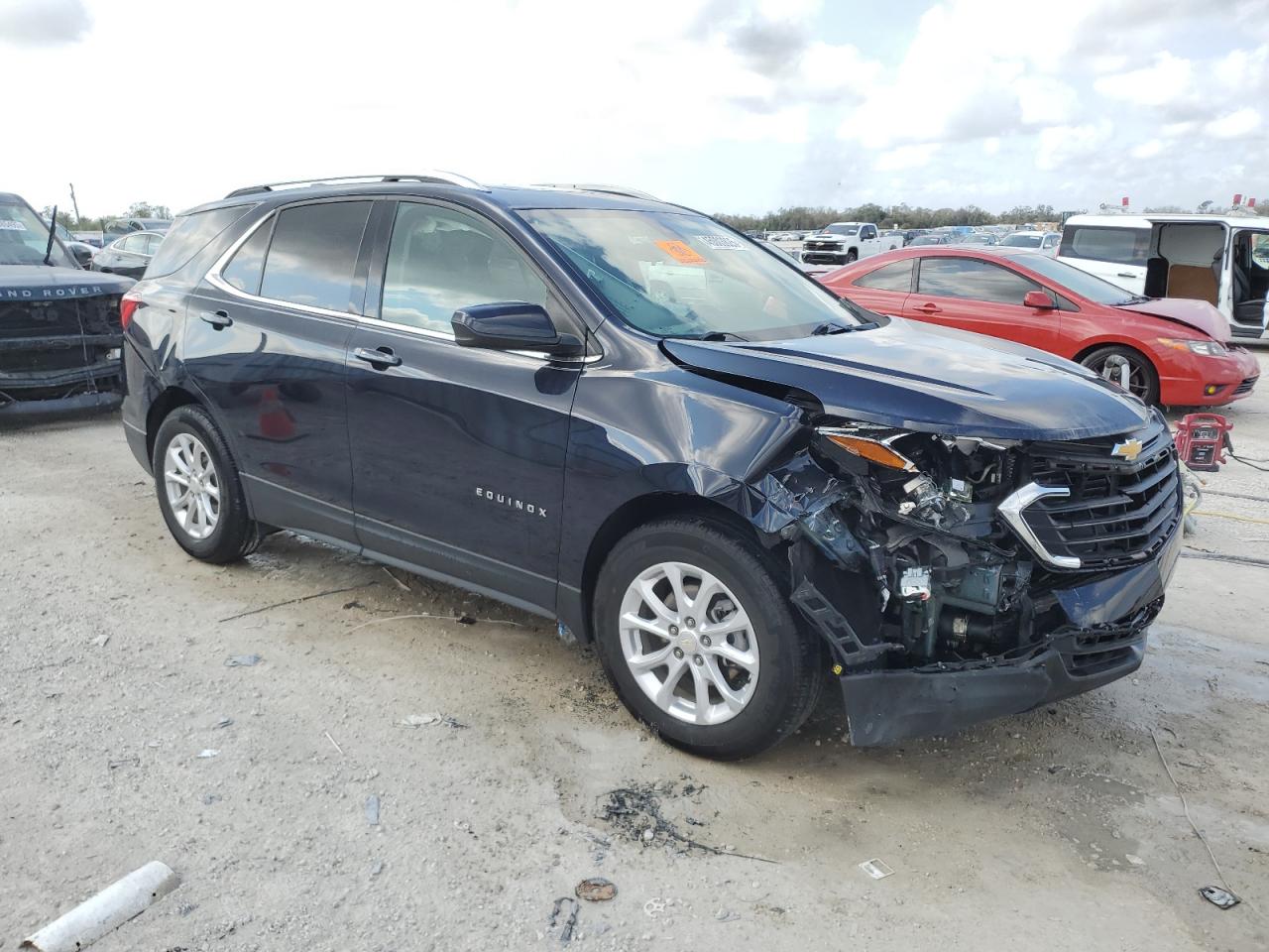 2020 Chevrolet Equinox VIN 3GNAXKEV1LS716135 Copart auction photo, front end / rear end damage thumbnail 4