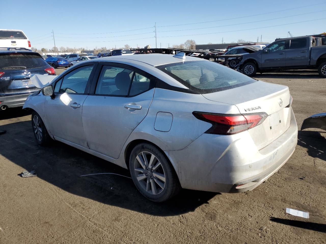 2021 Nissan Versa VIN 3N1CN8EV2ML879059 Copart auction photo, front end damage thumbnail 2