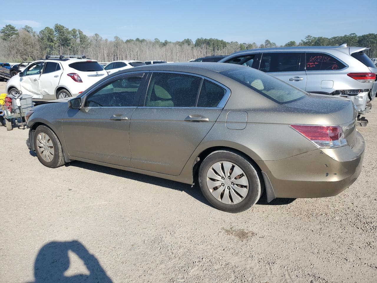 2009 Honda Accord VIN 1HGCP26399A057778 Copart auction photo, front end / side damage thumbnail 2